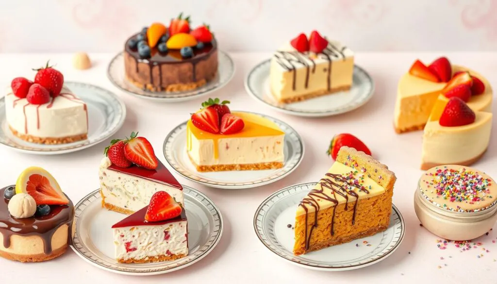 Flavor variations for cheesecake