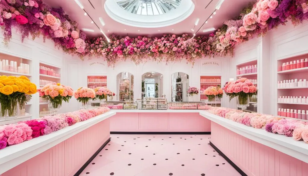 Floral Installations at Peggy Porschen Parlour