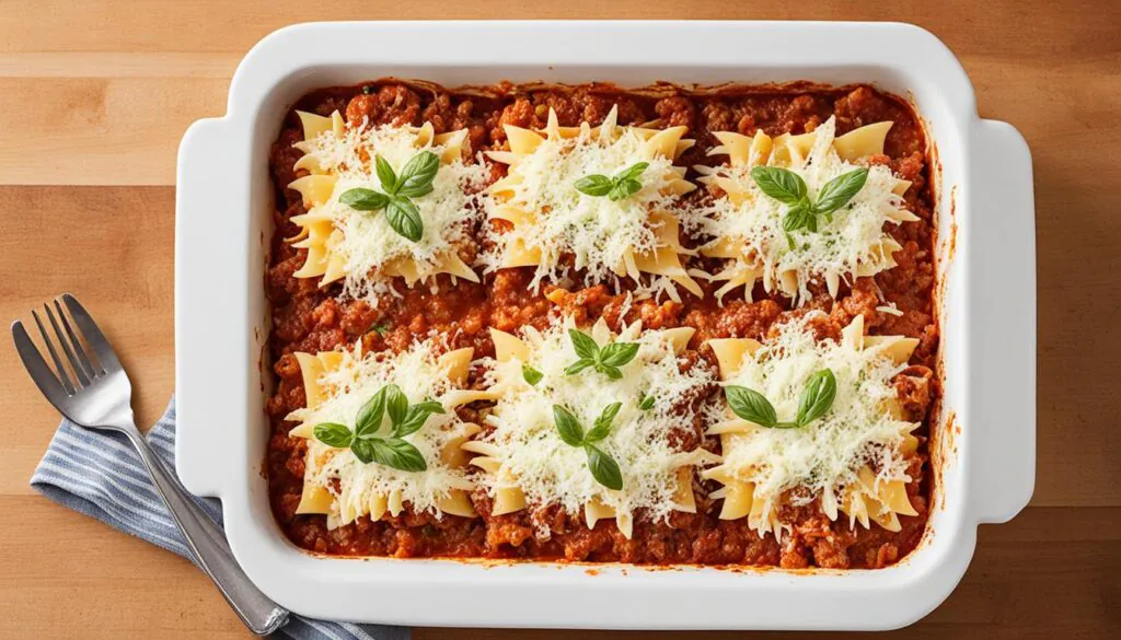 What is the correct order to layer lasagna?