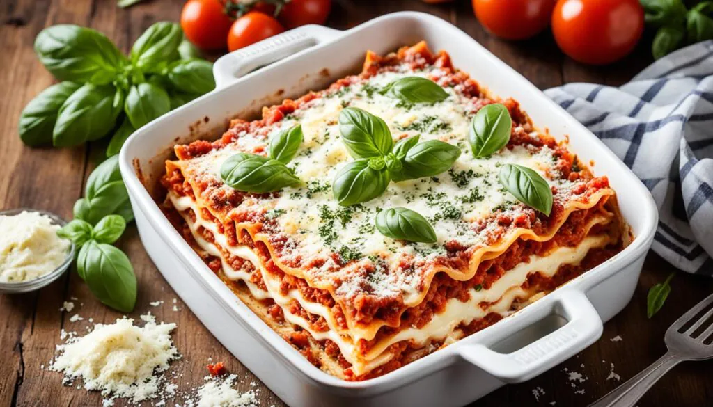 lasagna with ricotta cheese