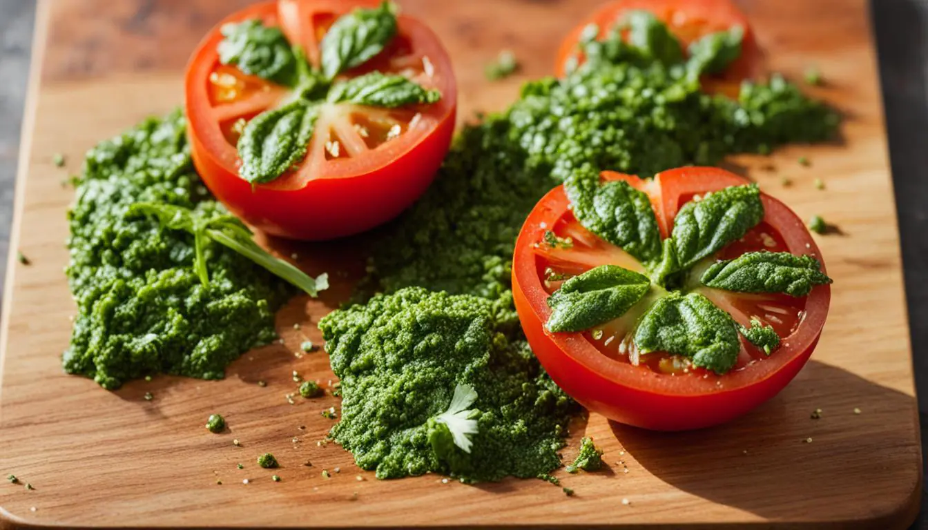 tomato halves chimichurri recipe