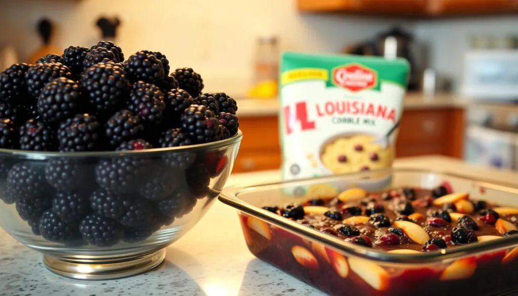 Availability of frozen blackberries for year-round baking