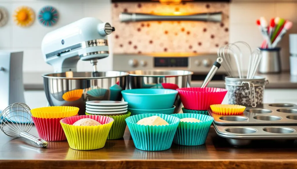 Baking equipment for cupcakes