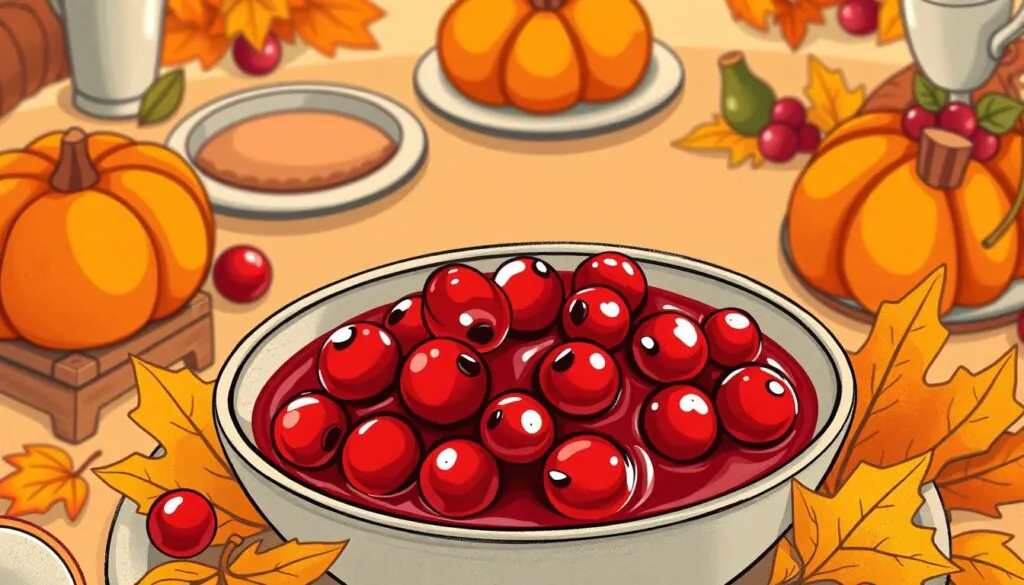 Charlie Brown Thanksgiving cranberry sauce