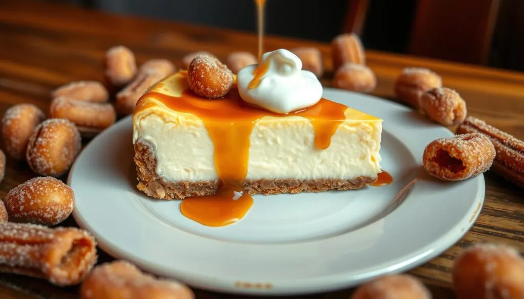 Churro cheesecake recipe with sour cream