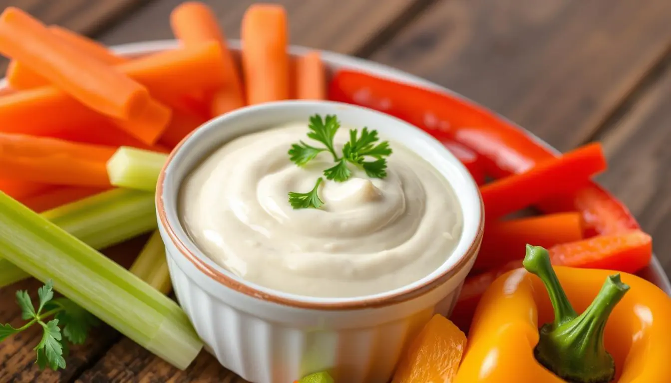 Emeril’s horseradish and mayo dipping sauce