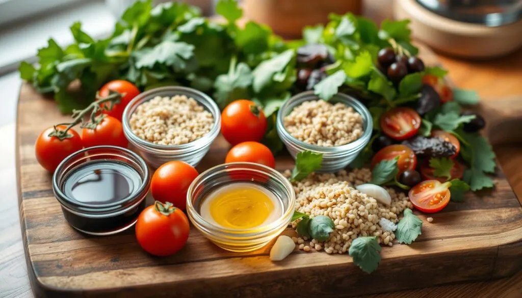 Homemade balsamic dressing ingredients