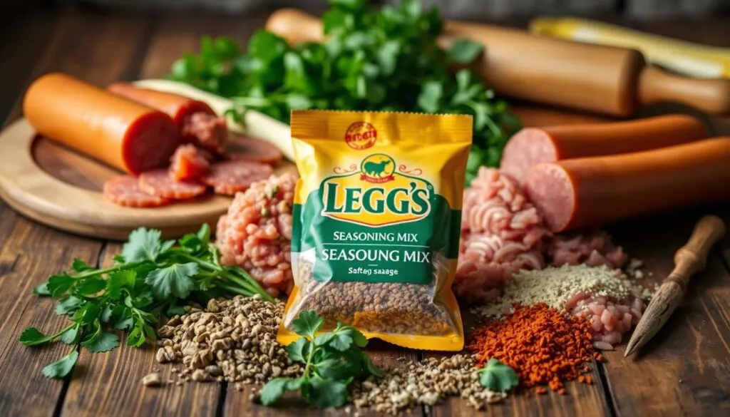 Legg's seasoning for sausage making