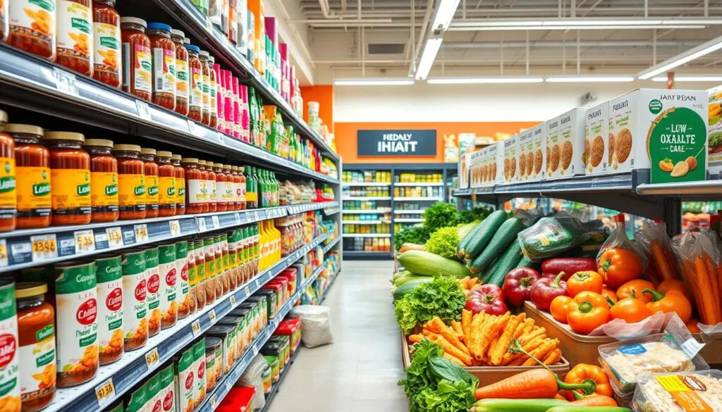 Low oxalate options in grocery stores