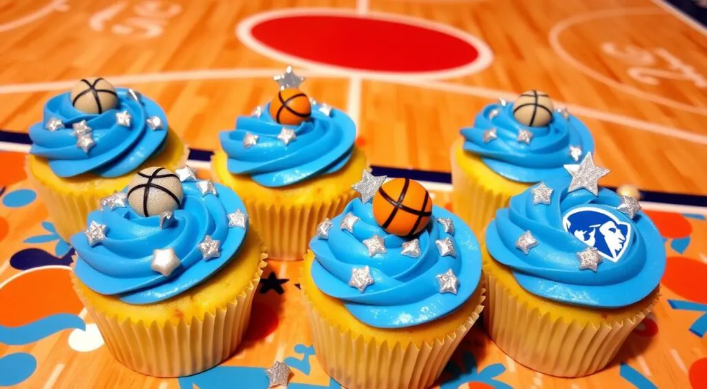 Mavs cupcakes