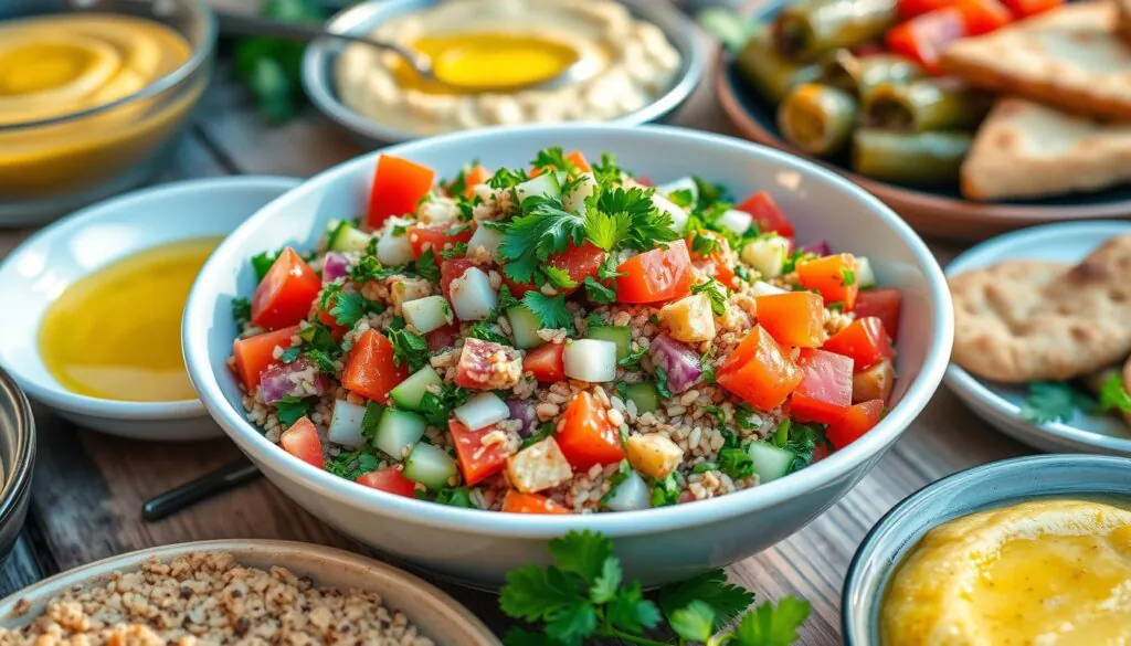 Middle Eastern salad