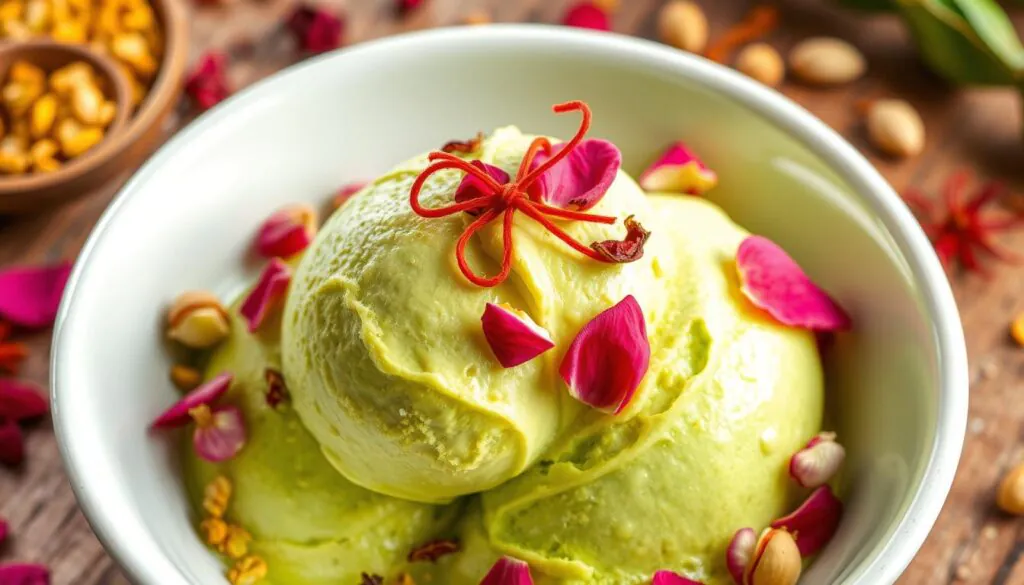 Salt and straw pistachio saffron rose ice cream recipe