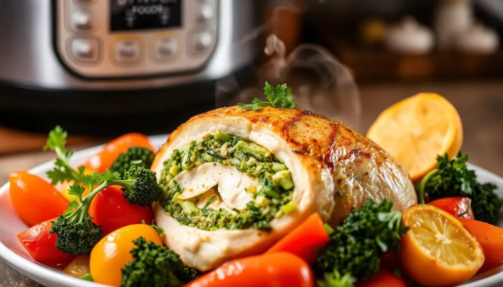 barber foods broccoli stuffed chicken instant pot recipe