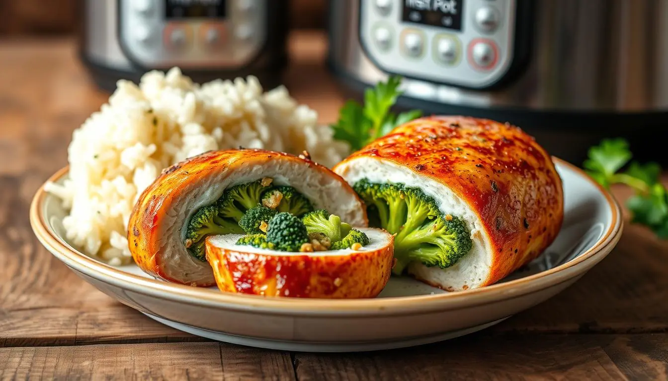 barber foods broccoli stuffed chicken instant pot recipe