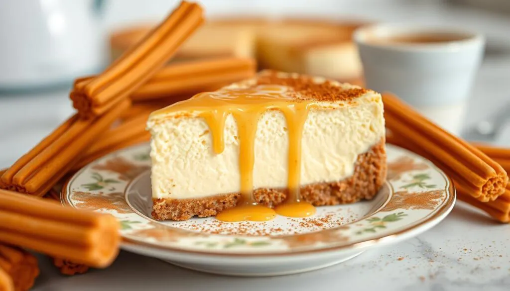 churro cheesecake