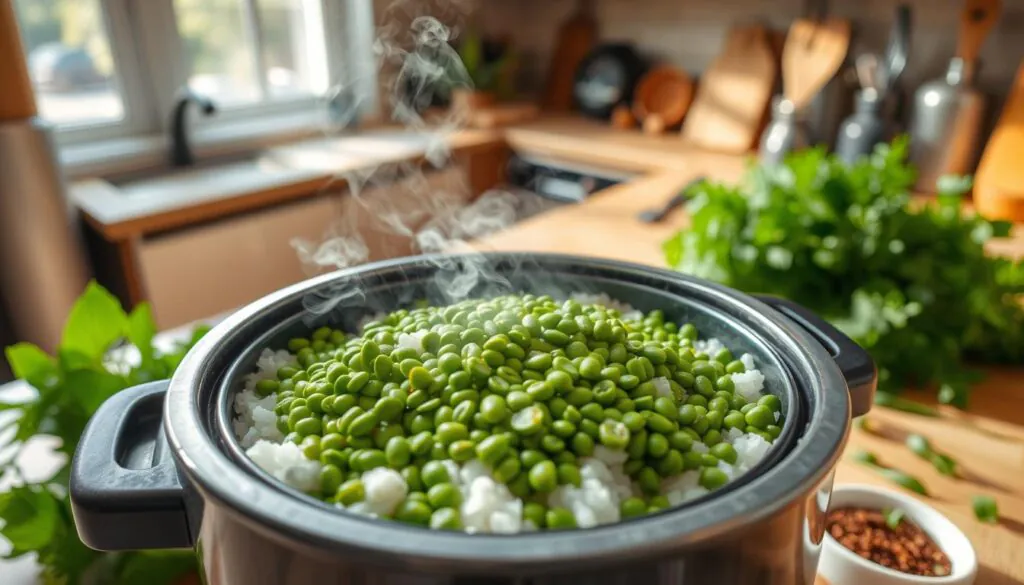 cooking lentils in a rice cooker