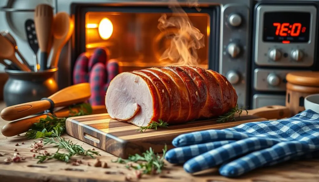 cooking time for ham loaf