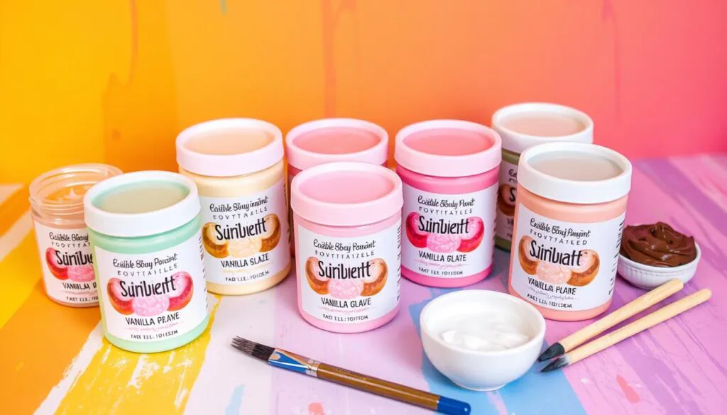 customizable edible body paint