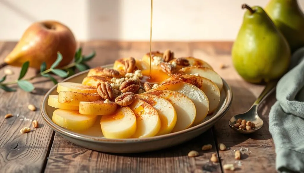 dairy free koogle pear dessert