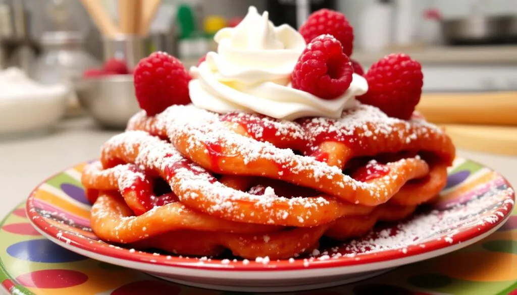 easy red velvet funnel cake recipe using box cake mix