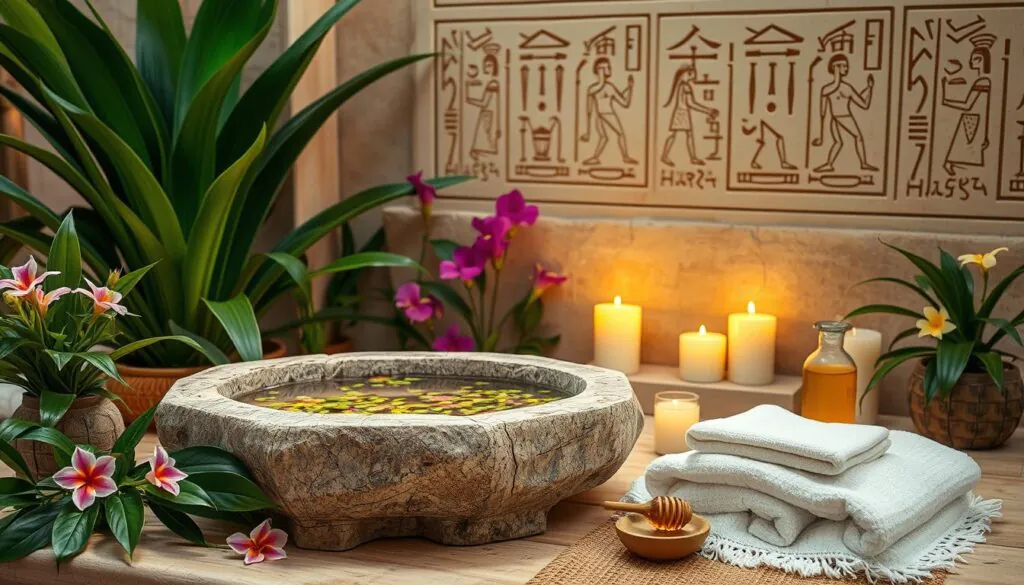 egyptian foot spa recommended recipe