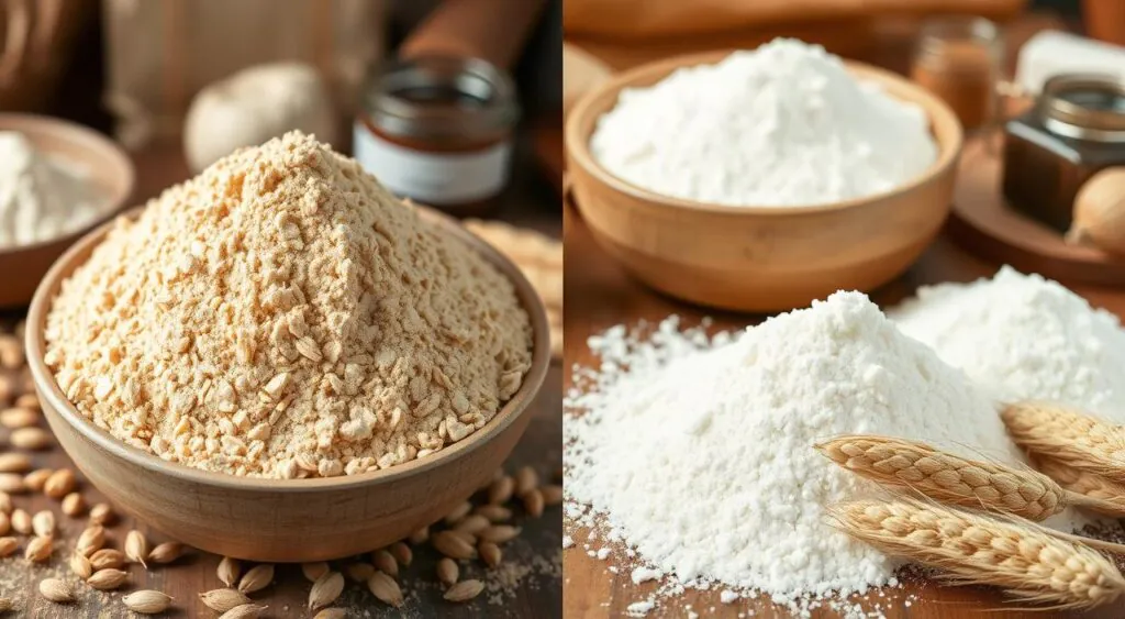 einkorn vs modern flour