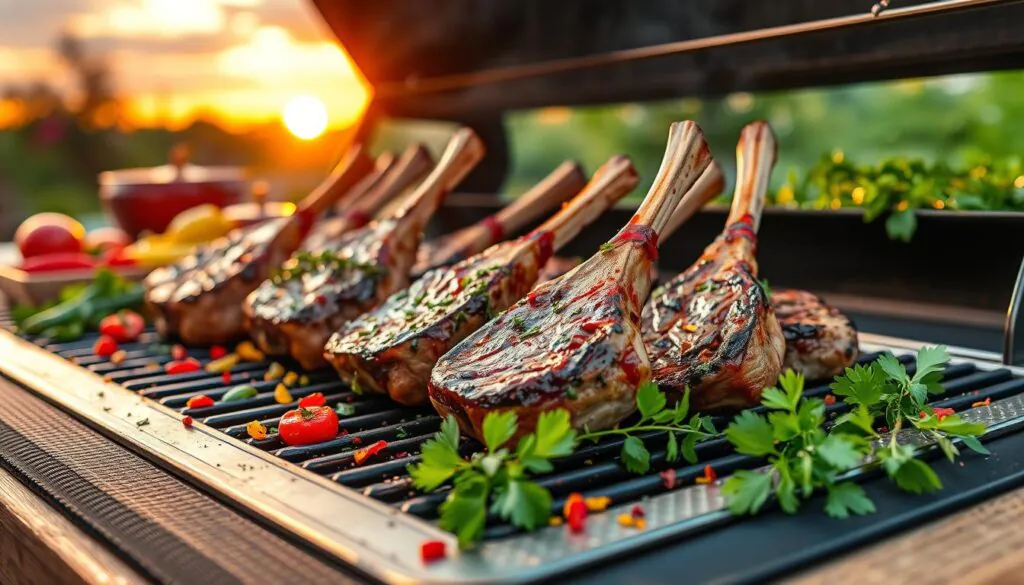 flavor enhancement with grilled lamb