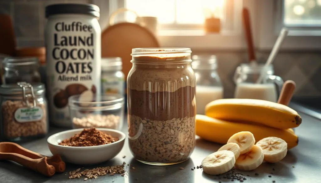 how to make chocolate overnight oats