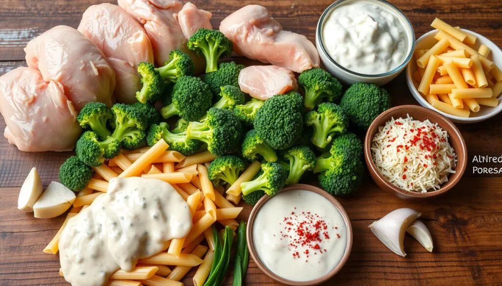 ingredients for chicken ziti broccoli