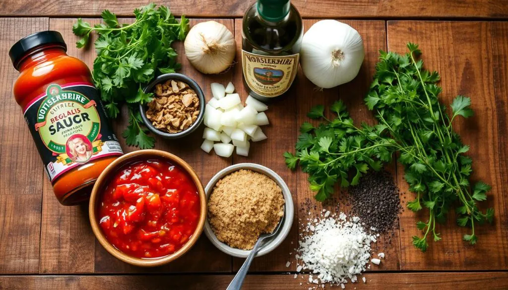 ingredients for meatloaf sauce