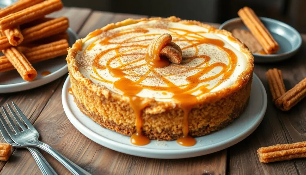 no-bake churro cheesecake recipe