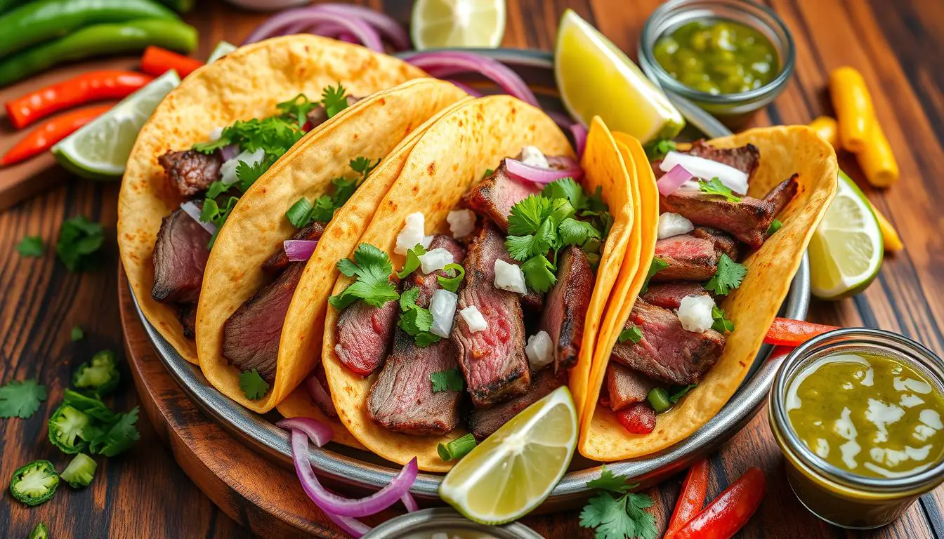 rarefied tacos de carne asada