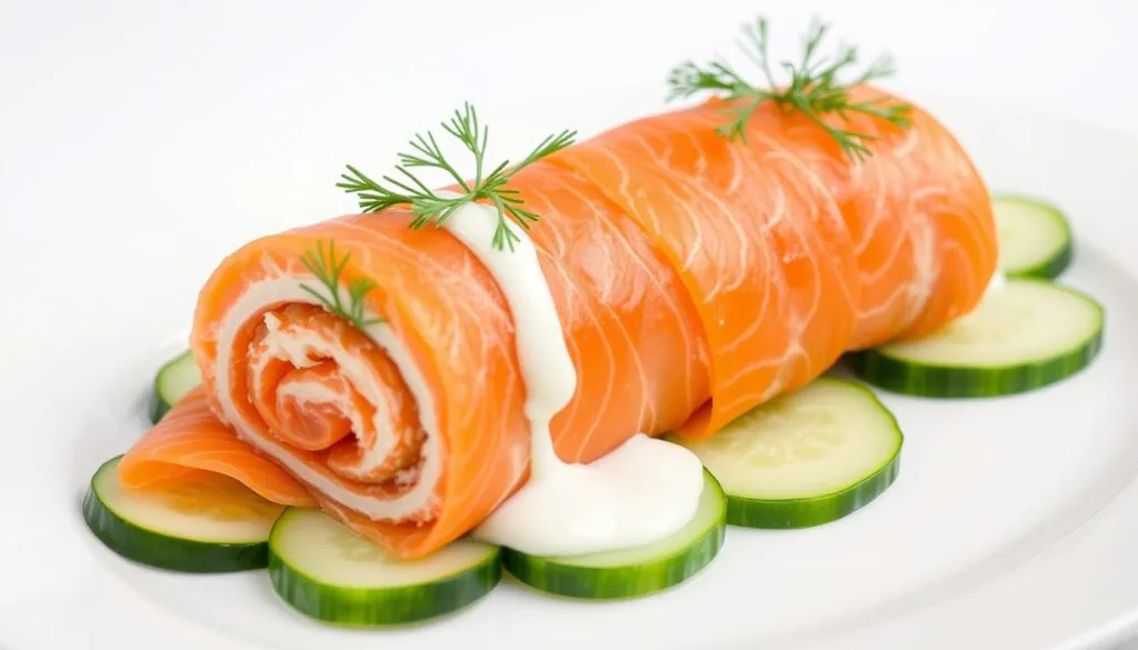 salmon roulade