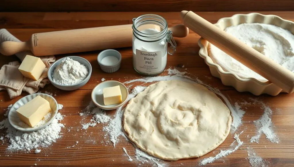 sourdough pie crust tutorial