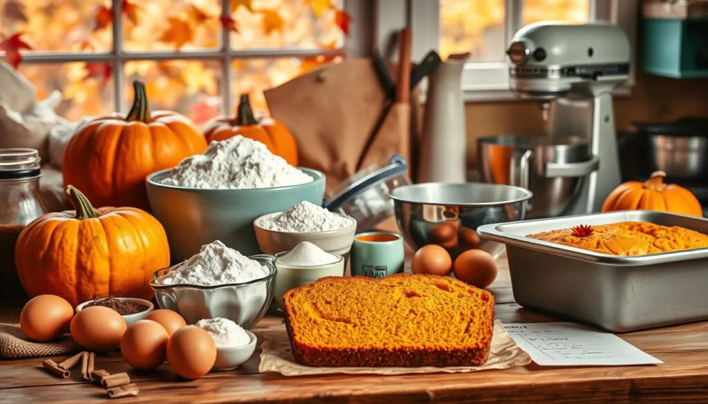 step-by-step pumpkin bread recipe