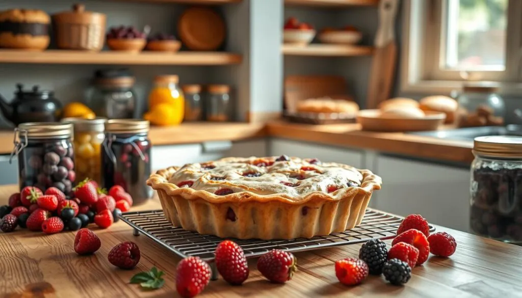 storing goumi berry pie