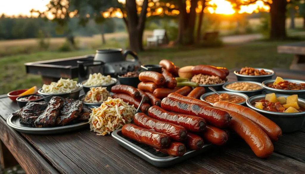 upstate coal miners BBQ with barbecue sides