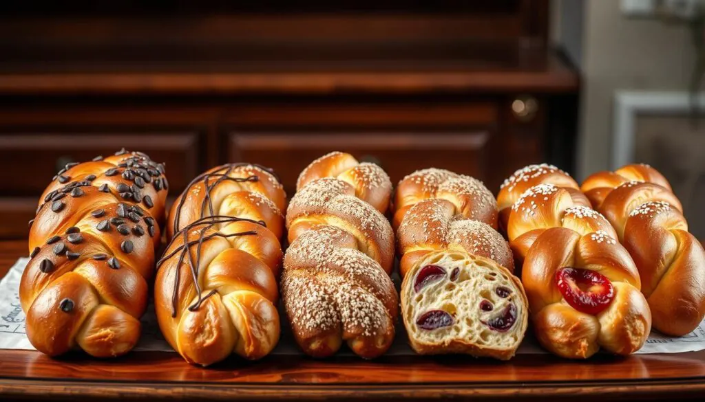 variations on sweet challah recipes